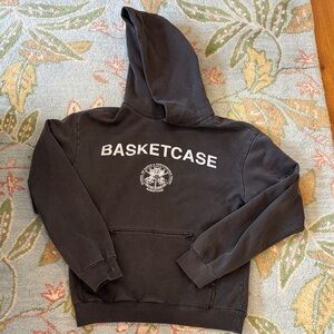 Grey Basketcase Hoodie size large